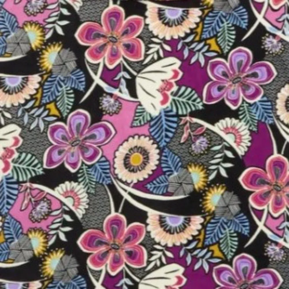 ⛔️SOLD⛔️ VERA BRADLEY Kauai Floral Compact Backpack & Zip ID Case 2 Pc Set -NWT - Picture 15 of 17